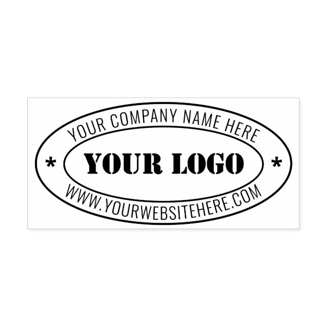 Custom Business Logo Company Stamp Personalized  (Imprint)