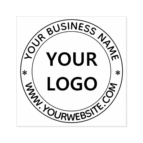 Custom Business Logo Company Stamp Personalized