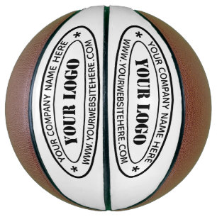 Custom Business Logo Company Stamp - Personalized  Basketball