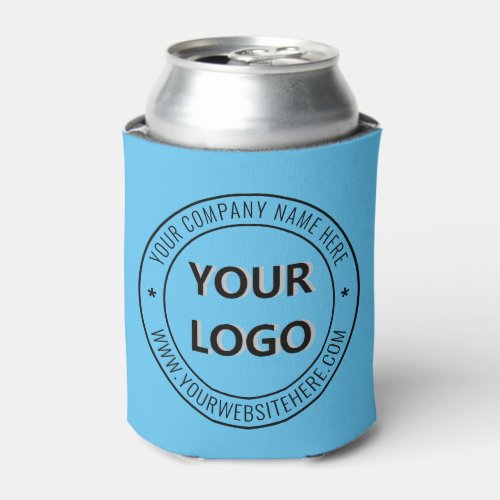 Custom Business Logo Company Stamp Personalized Can Cooler