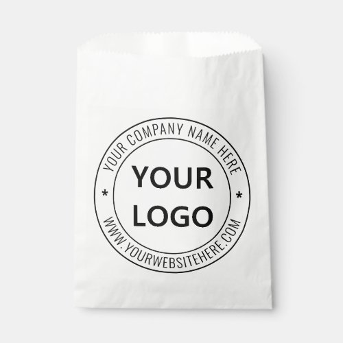 Custom Business Logo Company Stamp _ Personalized  Favor Bag