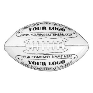 Custom Business Logo Company Stamp - Personalized  Football