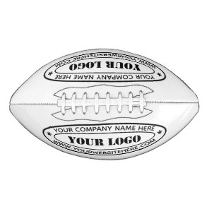 Custom Business Logo Company Stamp - Personalized  Football