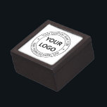 Custom Business Logo Company Stamp - Personalized  Gift Box<br><div class="desc">Custom Business Logo Company Stamp - Personalized Website - Text Promotional Professional Customizable Stamp Gift - Add Your Logo - Image / Name - Company / Website - Information - Resize and move or remove and add elements / text with customization tool. Choose / add your color !</div>