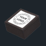 Custom Business Logo Company Stamp - Personalized  Gift Box<br><div class="desc">Custom Business Logo Company Stamp - Personalized Website - Text Promotional Professional Customizable Stamp Gift - Add Your Logo - Image / Name - Company / Website - Information - Resize and move or remove and add elements / text with customization tool. Choose / add your color !</div>