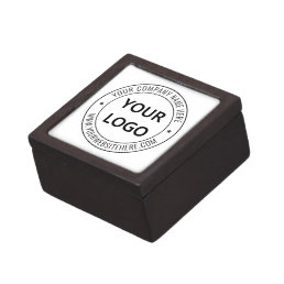 Custom Business Logo Company Stamp - Personalized  Gift Box