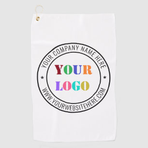 Custom Business Logo Company Stamp - Personalized  Golf Towel