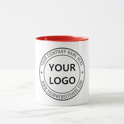 Custom Business Logo Company Stamp Personalized Mug
