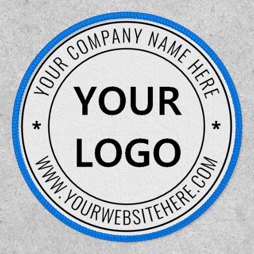 Custom Business Logo Company Stamp _ Personalized  Patch
