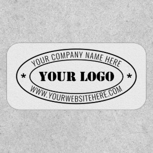 Custom Business Logo Company Stamp - Personalized Patch