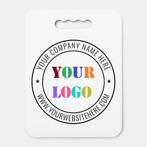 Custom Business Logo Company Stamp _ Personalized  Seat Cushion