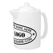 Custom Business Logo Company Teapot Template