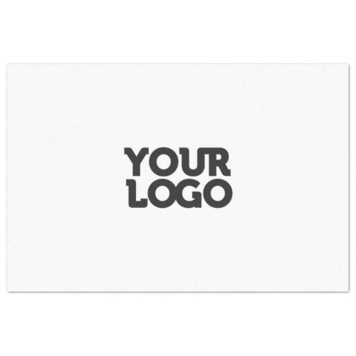 Custom Business Logo Company Template Tissue Paper