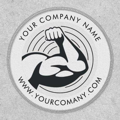 Custom Business Logo Company Website Giveaway Patch