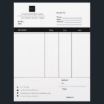 Custom Business Logo Contractor Invoice Letterhead<br><div class="desc">Custom Business Logo Contractor Invoice Letterhead features simple billing format and logo template.A perfect professional design for contractor, small business & construction business .Easy to customize .Please click on the personalize button to customize it with your text & logo.Kindly visit my store " loveyouart" for other or similar designs ....</div>