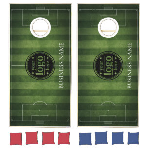Custom Business Logo Cornhole Set