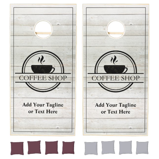 Custom Business Logo Cornhole Set (Set)