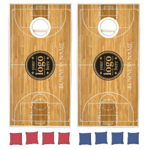 Custom Business Logo Cornhole Set