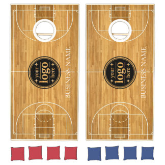 Custom Business Logo Cornhole Set