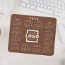 Custom Business Logo Corporate 2024 Calendar Mouse Pad
