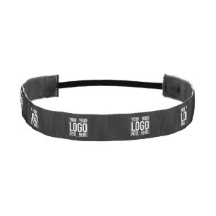 Custom Business Logo Corporate Company Modern Cool Athletic Headband