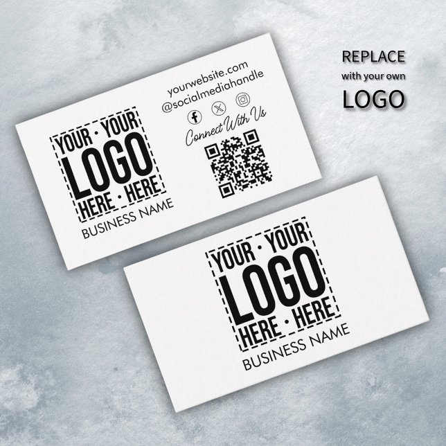 Custom Business Logo Corporate Company Modern Cool Card (Creator Uploaded)