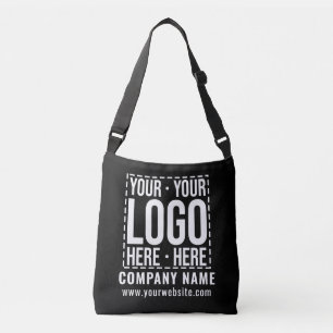 Custom Business Logo Corporate Company Modern Cool Crossbody Bag
