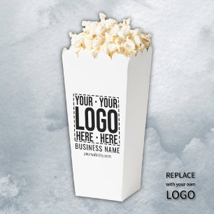 Custom Business Logo Corporate Company Modern Cool Favor Boxes