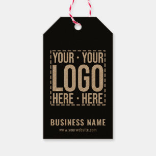 Custom Business Logo Corporate Company Modern Cool Gift Tags