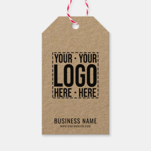 Custom Business Logo Corporate Company Modern Cool Gift Tags