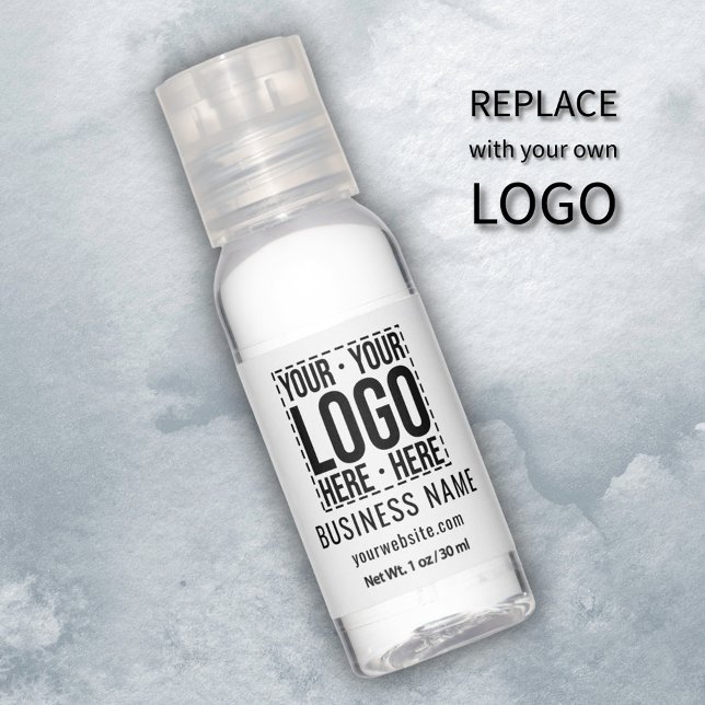 Custom Business Logo Corporate Company Modern Cool Hand Sanitizer (Creator Uploaded)