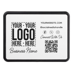 Custom Business Logo Corporate Company Modern Cool Hitch Cover