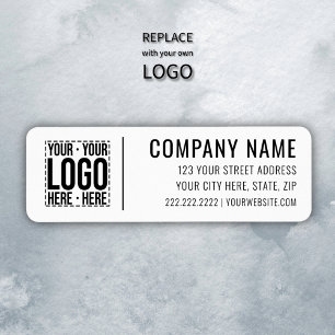 Custom Business Logo Corporate Company Modern Cool Label