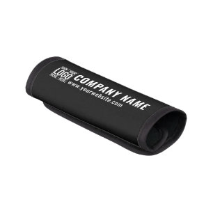 Custom Business Logo Corporate Company Modern Cool Luggage Handle Wrap