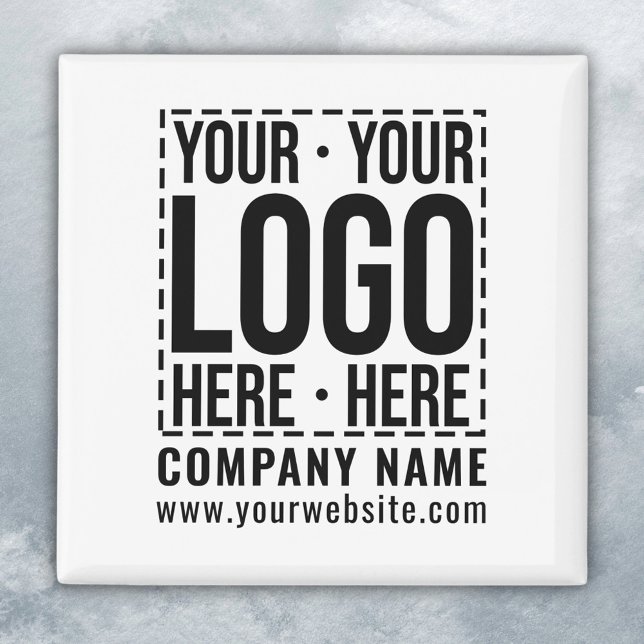 Custom Business Logo Corporate Company Modern Cool Magnet (Creator Uploaded)