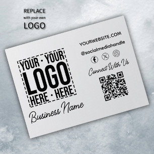 Custom Business Logo Corporate Company Modern Cool Sign