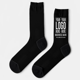 Custom Business Logo Corporate Company Modern Cool Socks