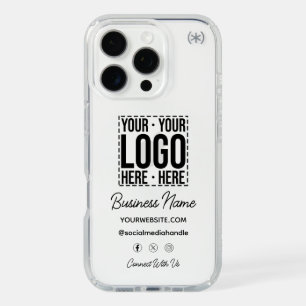 Custom Business Logo Corporate Company Modern Cool iPhone 16 Pro Case