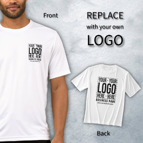 Custom Business Logo Corporate Company Modern Cool T-Shirt