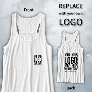 Custom Business Logo Corporate Company Modern Cool Tank Top