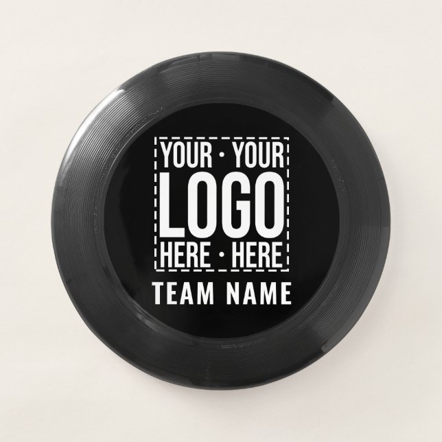 Custom Business Logo Corporate Company Modern Cool Wham-O Frisbee (Front)