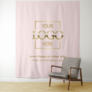 Custom Business Logo Corporate Event Backdrop