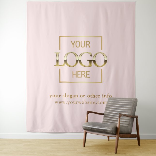 Custom Business Logo Corporate Event Backdrop (In Situ)