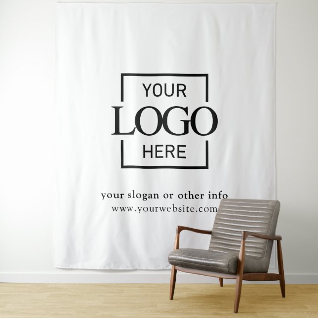 Custom Business Logo Corporate Event Backdrop (In Situ)