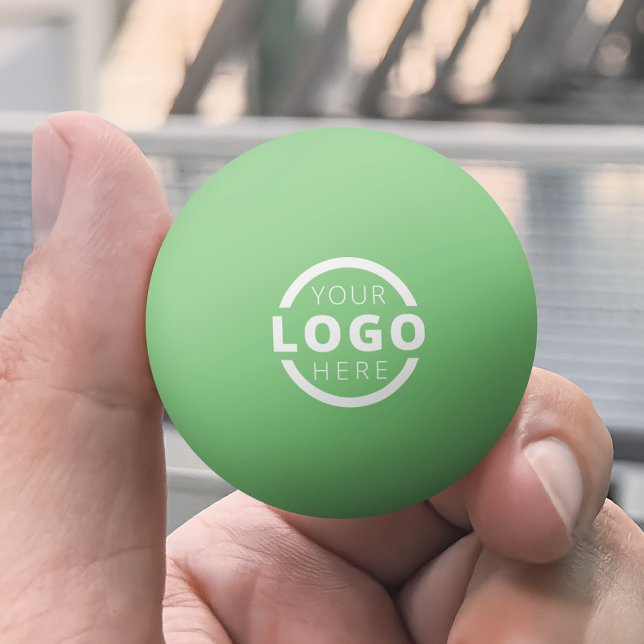 Custom Business Logo Corporate Green Ping Pong Ball (Creator Uploaded)