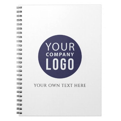 custom business logo corporate promotional notebook
