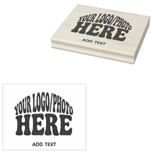 Custom Business Logo Corporate Template Rubber Stamp