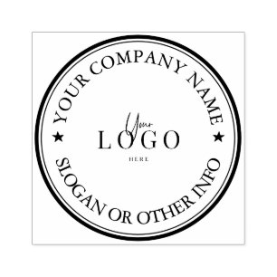 Custom Business Logo Custom  Rubber Stamp