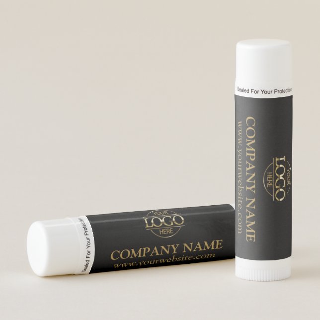 Custom Business Logo Customer Appreciation Gift Lip Balm (Front)