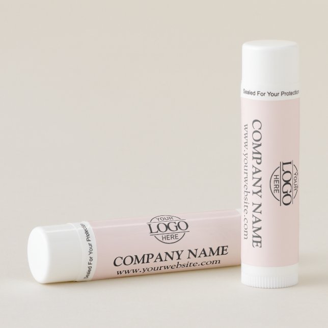 Custom Business Logo Customer Appreciation Gift Lip Balm (Front)